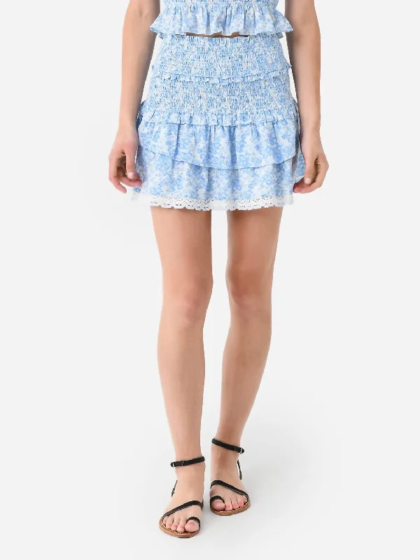 Fashionable Women's Clothing Ohana Skirt In Pink Berry Fields
