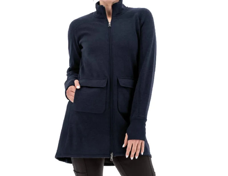 Women's Layered Outfit Perfect Jacket In Sky Captain