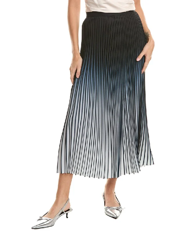 Stylish Women's Outerwear Apparel Reiss Marlie Ombre Pleated Midi Skirt