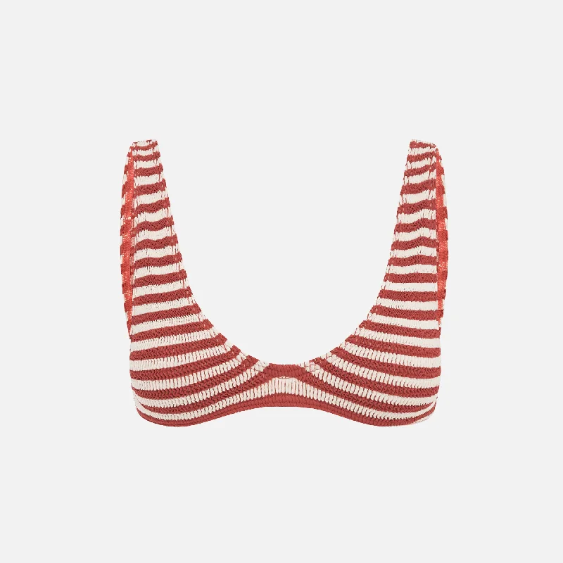 Women's Transitional Outfit Bond Eye Scout Crop - Rooibos Stripe