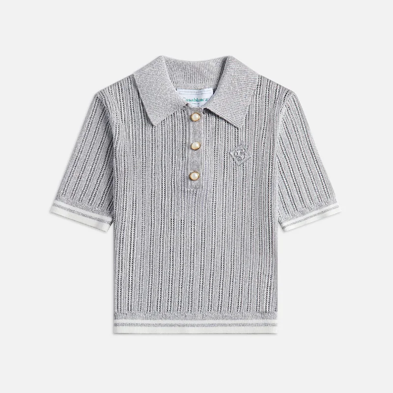 Women's Outerwear Apparel Casablanca Polo - Silver