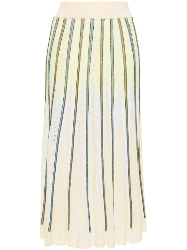 Women's Trendy Casual Clothes Forte Forte Women's Skirts yellow