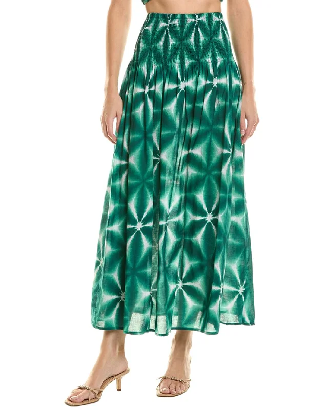 Affordable Luxury Women's Apparel Electric Rose Lily Skirt