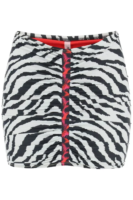 Women's Office Clothing Reina Olga Women's Geraldina Animalier Mini Skirt