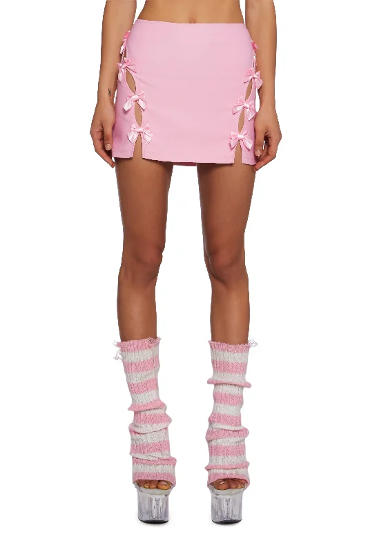 Women's Vacation Attire Joyful Day Off Mini Skirt