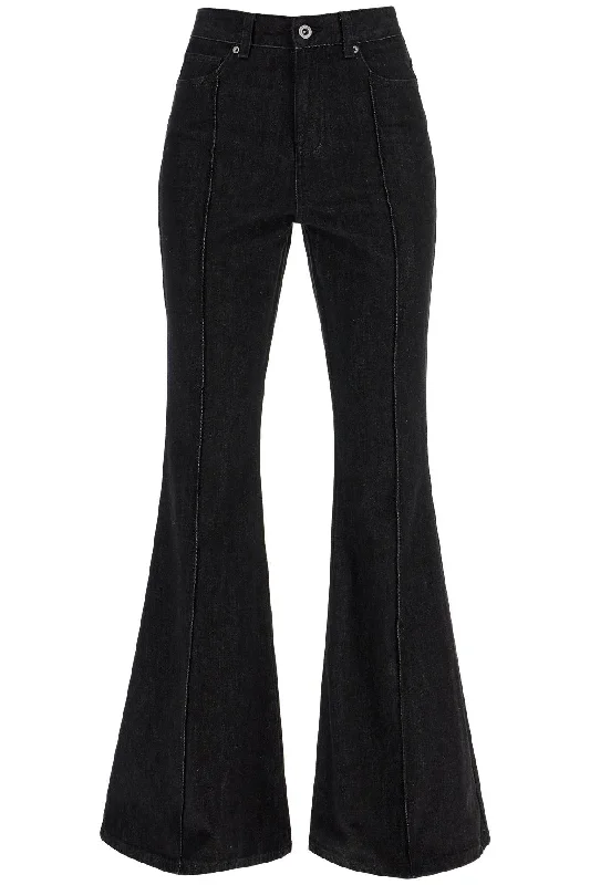 Women's Formal Event Clothing Self Portrait Women's High-Waisted Flare Jeans For