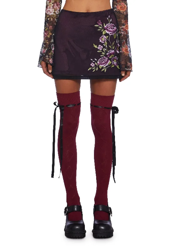 Women's Evening Attire Reckless Serenade Mini Skirt