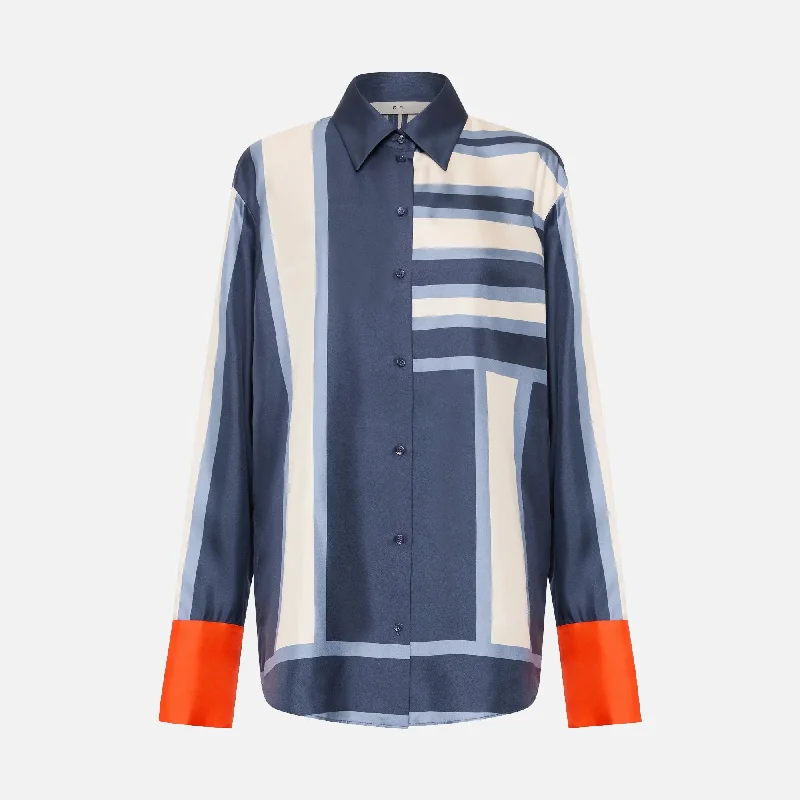 Women's Party Clothes SIR Dazed Shirt - Blue