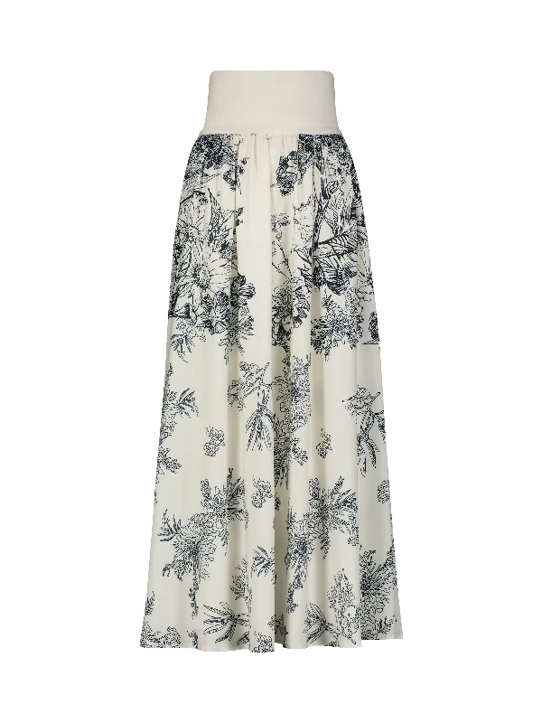 Women's Vacation Outfit Set Aruba Flower Skirt