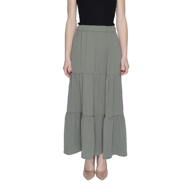 Stylish Women's Outfit Jacqueline De Yong  Polyester Women's Skirt