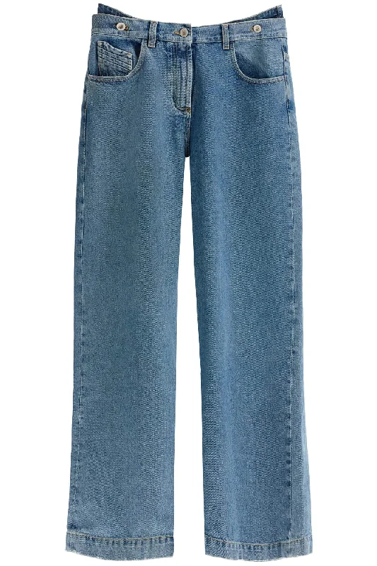 Women's Activewear Attire The Attico Women's Laye Baggy Jeans