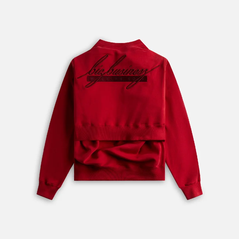 Casual Attire For Women Martine Rose Celebration Crew - Red Burgundy