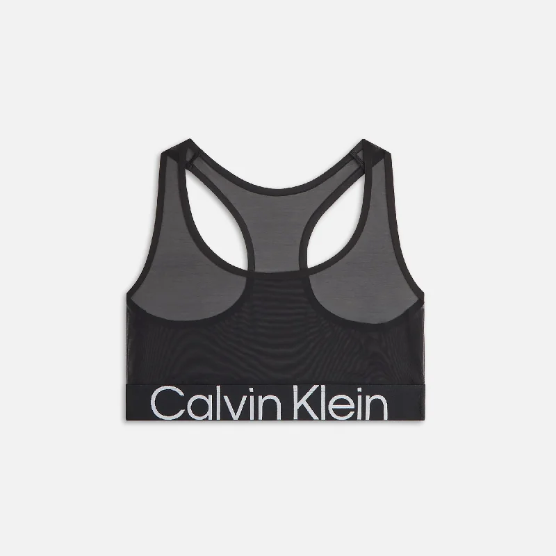 Women's Party Outfit Kith Women for Calvin Klein Mesh Racerback - Black