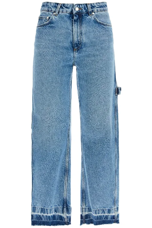Women's Office Clothing Stella Mccartney Women's Vintage Effect Barrel Jeans For Men