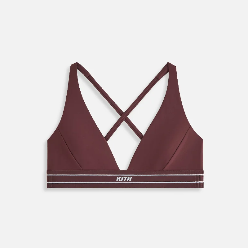 Women's Versatile Apparel Kith Women Cay Plunge Active Bra - Rave