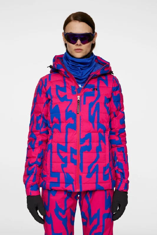 Women's Night-Out Clothes Women's Thermic Print Down Jacket