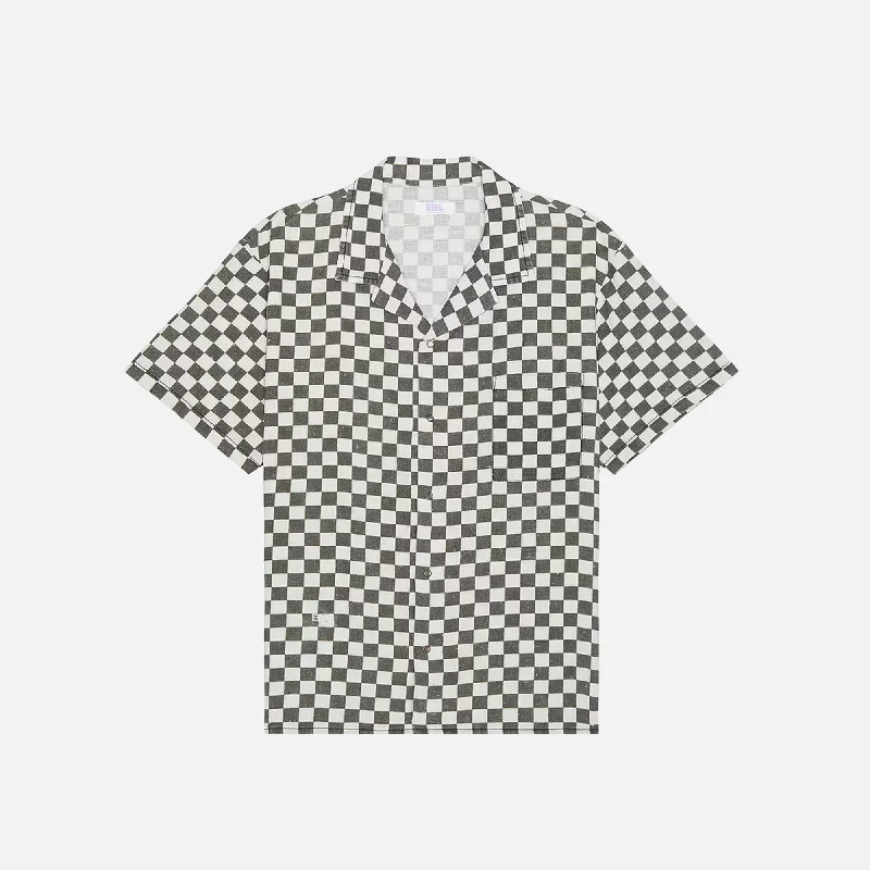 Women's Clothes For Work Events ERL Printed Hawaiian Shirt - Checker