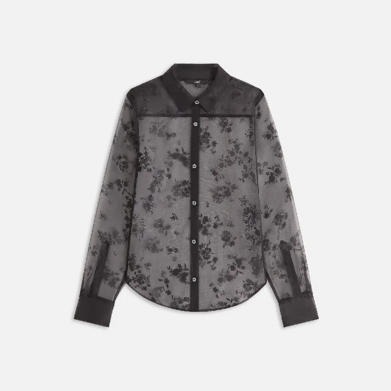 Women's Professional Apparel Kith Women Shia Floral Shirt - Black