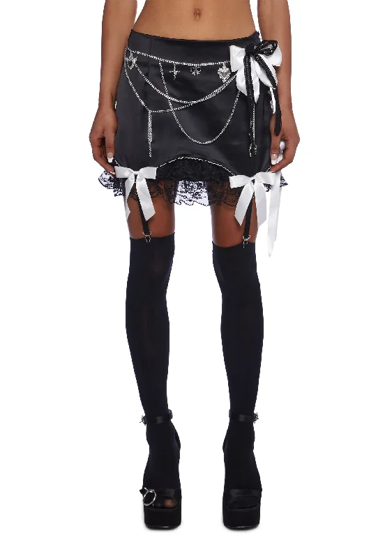 Charming Everyday Clothing For Women Hauntingly Charming Mini Skirt