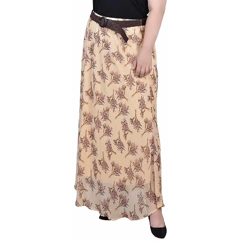 Women's Clothes And Apparel Sets Plus Womens Full Length Printed Maxi Skirt
