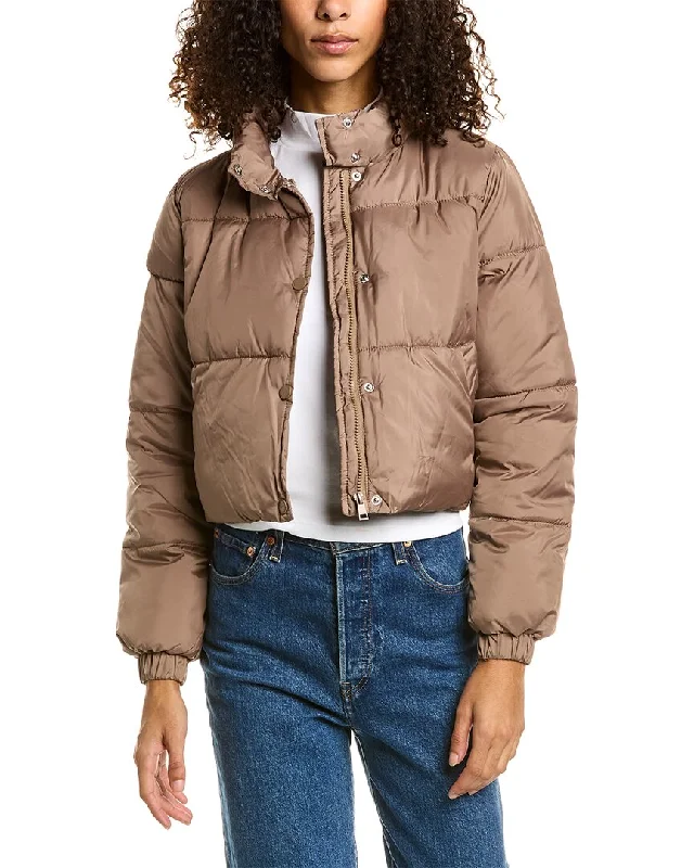 Stylish Women's Clothing Urban Republic Cropped Puffer Coat