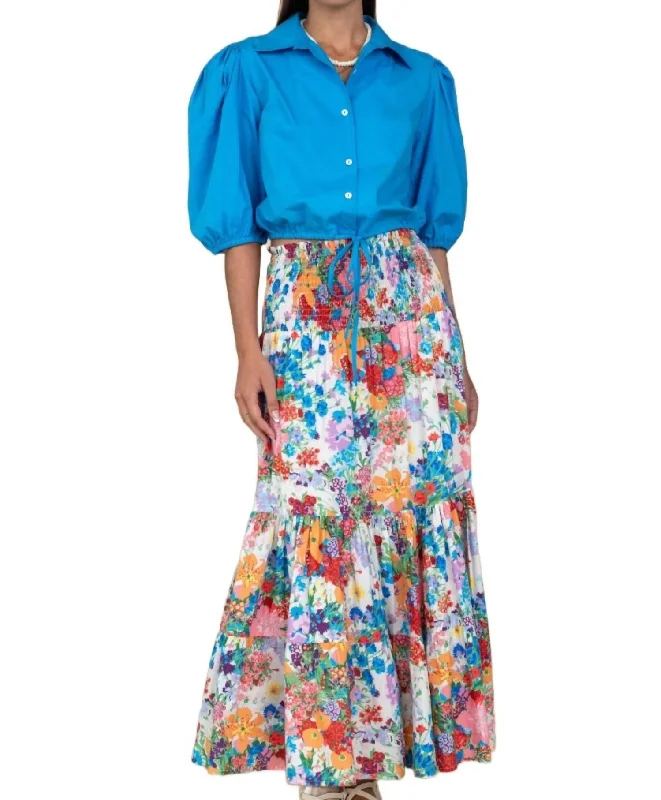 Women's Travel Garments Izzy Skirt In Bouquette