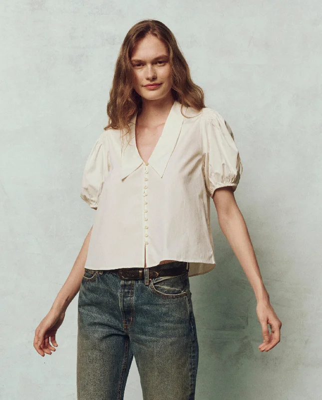 Women's Comfortable Garments The Fairway Top. -- White