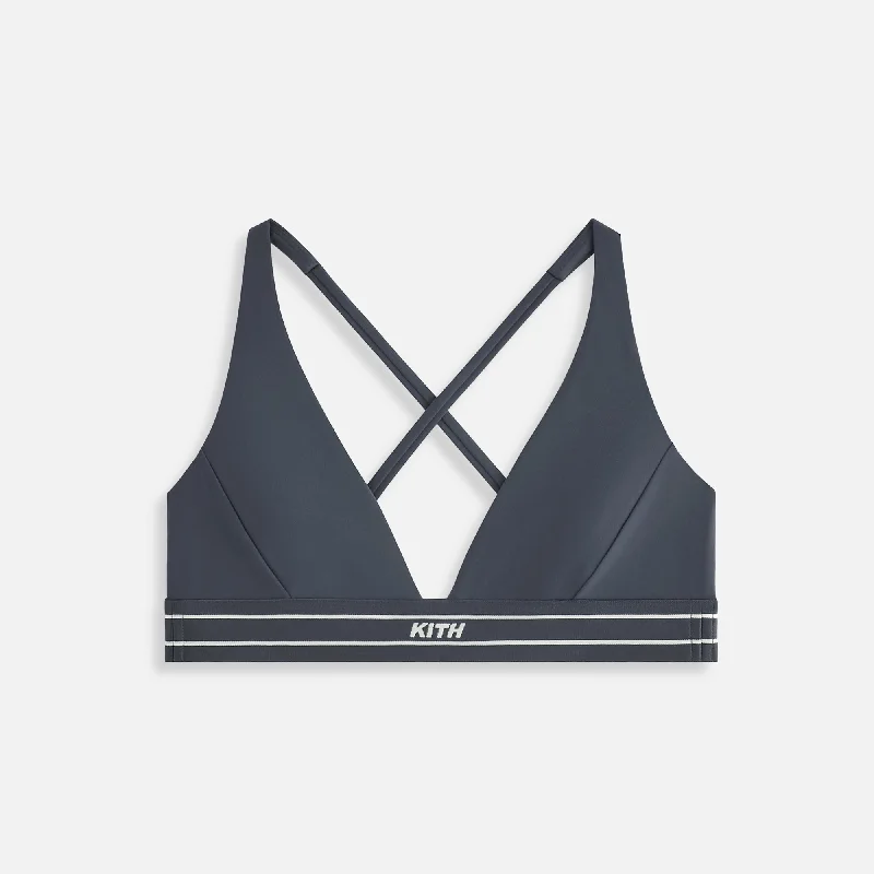 Women's Transitional Apparel Kith Women Cay Plunge Active Bra - Torpedo