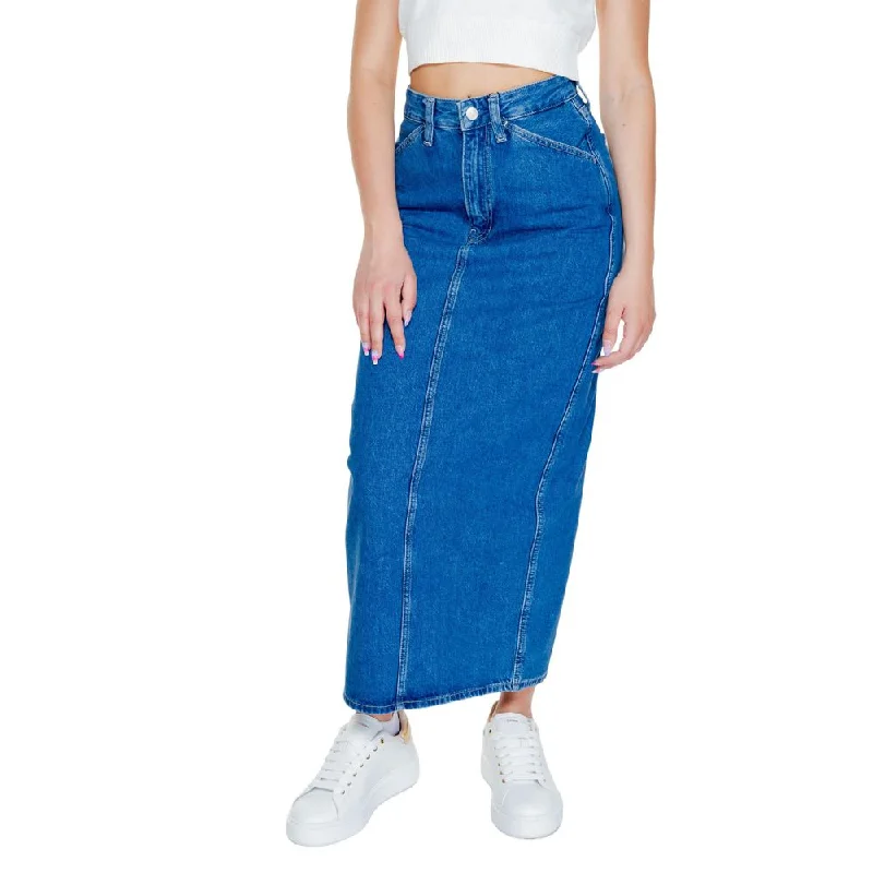 Women's Clothing For Work Calvin Klein Jeans  Cotton Women's Skirt