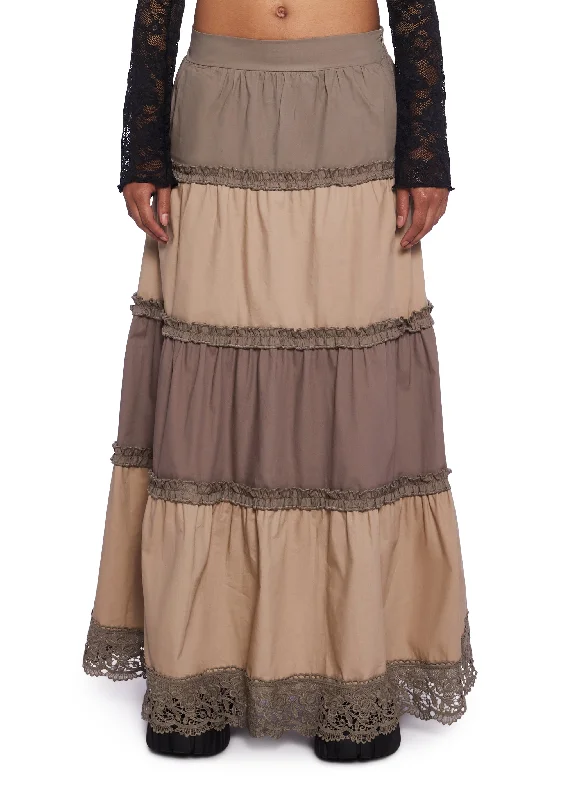 Vintage Clothing For Women Wild Whims Maxi Skirt