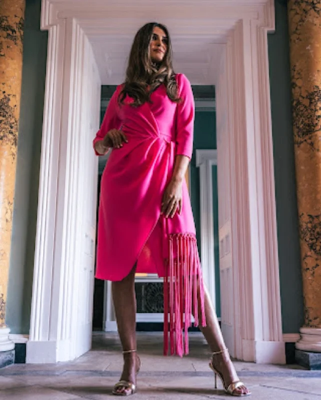 Women Wear Online Moskada Luarca Rosa Dress