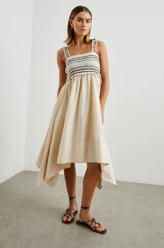 Women's Office Attire KIRSTEN DRESS - FLAX