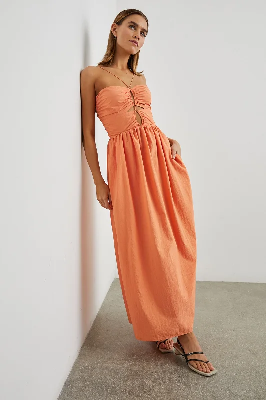 Clearance Event SILVIA DRESS - PAPAYA
