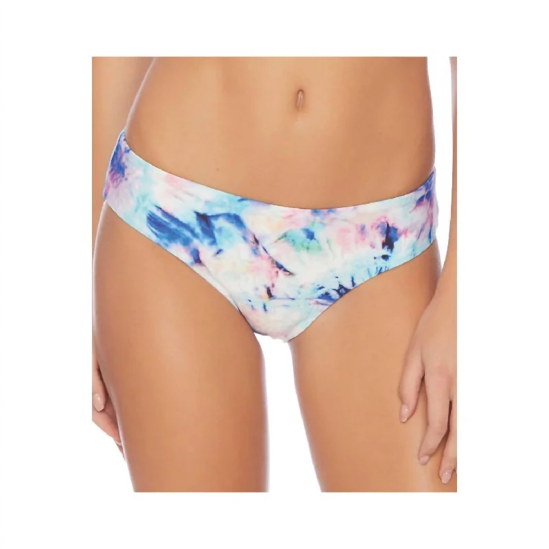 Women's Apparel And Garments Brighter Side Retro Bikini Bottom In Brighter Side Multi