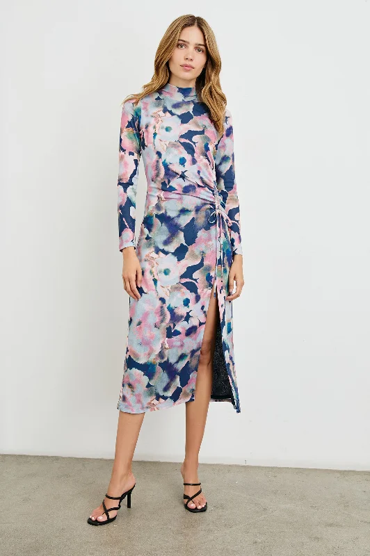 Fashionable Dresses for Women MONA DRESS - MIDNIGHT VERBENA
