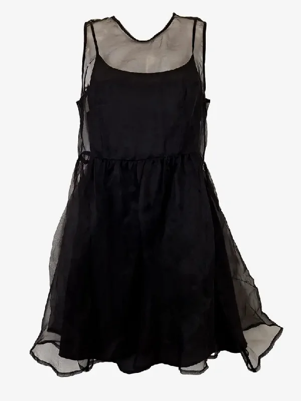 Ride The Style Wave Keepsake Sheer Soiree Dress Size S