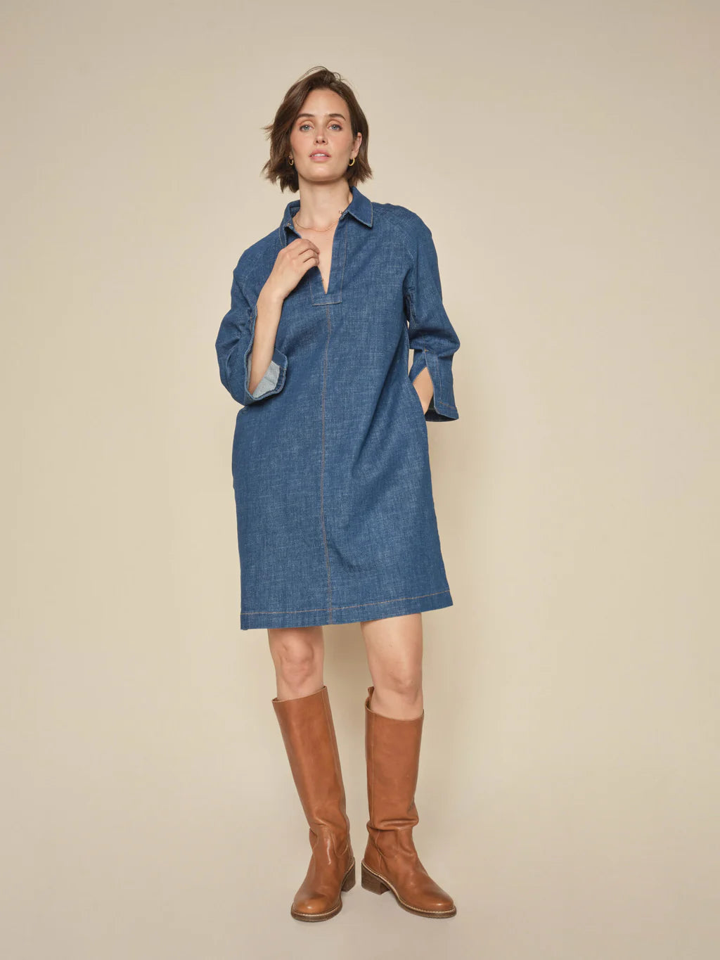 Glamorous Fashion Offers Mos Mosh Dark Blue Cirali Pincourt Dress