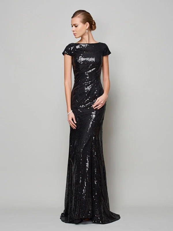 Women's Casual Wear Clothing A-Line/Princess High Neck Short Sleeves Long Mother of the Bride Dresses Women's Casual Wear Clothing A-Line/Princess High Neck Short Sleeves Long Mother of the Bride Dresses