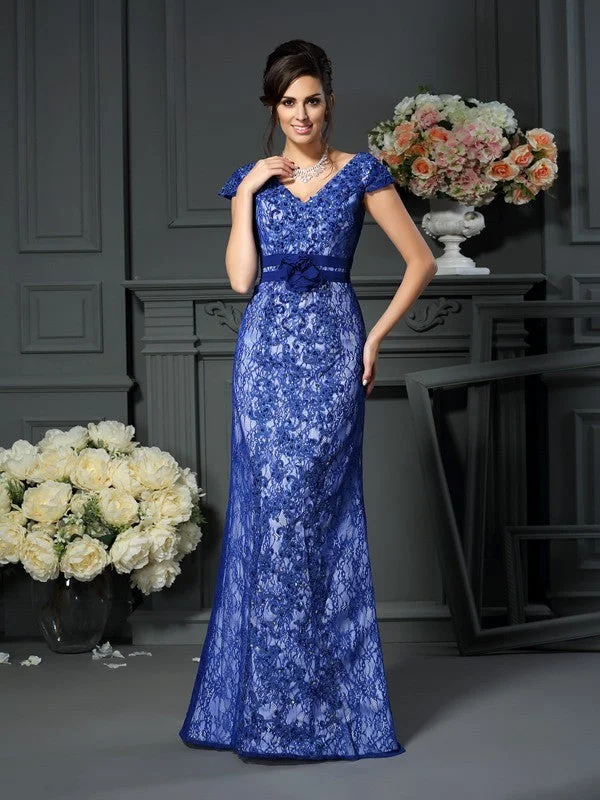 Best Boutiques Online Mother of the Bride Dresses Trumpet/Mermaid V-neck Short Sleeves Long Satin Best Boutiques Online Mother of the Bride Dresses Trumpet/Mermaid V-neck Short Sleeves Long Satin