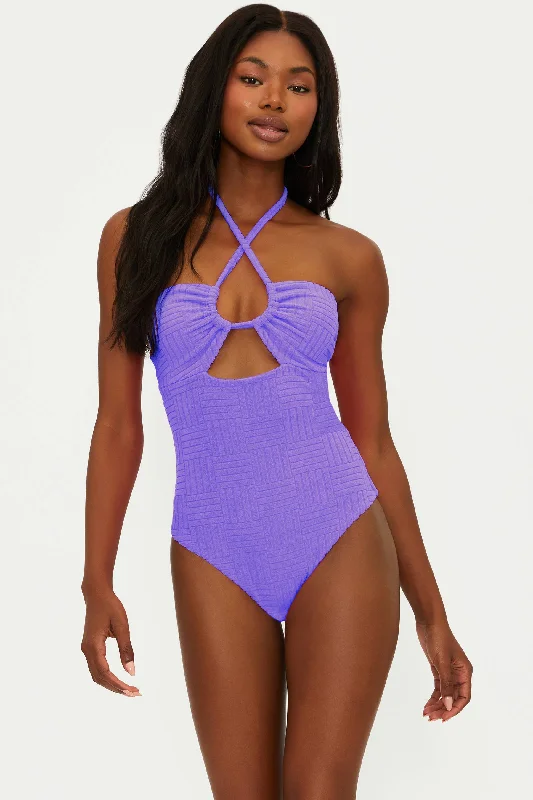 Women's Wedding Apparel Phoenix One Piece Ultra Violet Terry