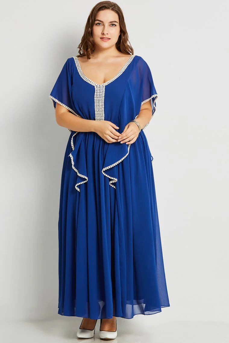 Limited Time Offers Mother Of The Bride Dresses Polyester Plus Size V Neck A Line Ankle Length Limited Time Offers Mother Of The Bride Dresses Polyester Plus Size V Neck A Line Ankle Length