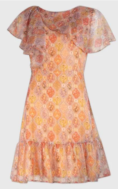 Crazy Price Slashing Md'M Kaleidoscope Dress