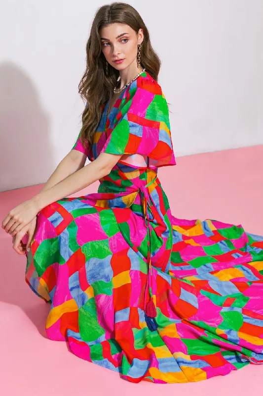 Flash Sale On Fashion – Act Fast TALK ABOUT BEAUTY WOVEN HI-LO DRESS
