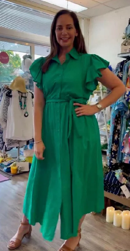 Special Sale – Don't Miss Out Maxi green dress