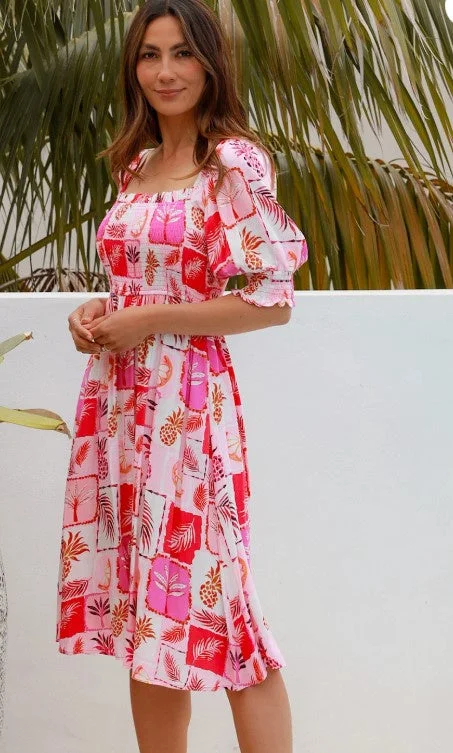 Exclusive Deals For This Week Only Monica pink dress