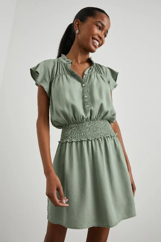 Special Offers AMINA DRESS - SAGE DENIM