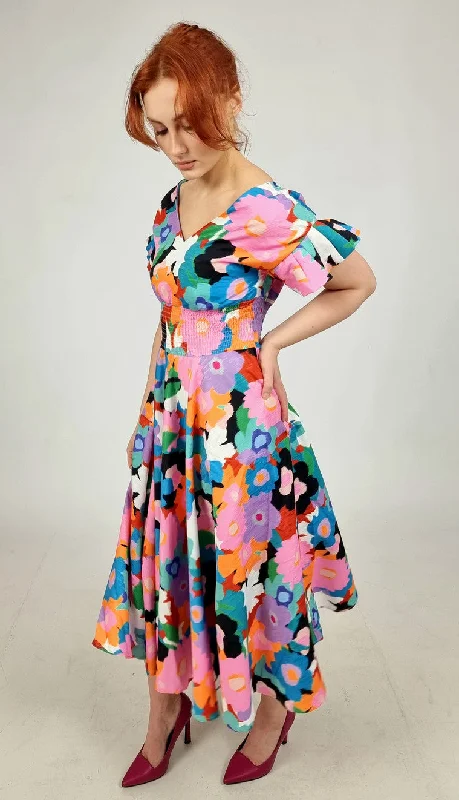 Casual Clothing for Women Molly Bracken Multi Coloured Woven Dress