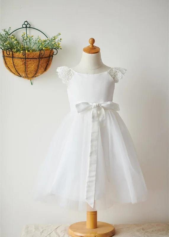 Clearance Event – Grab Stylish Outfits Before They're Gone Lovely Off White Flower Girl Dress Clearance Event – Grab Stylish Outfits Before They're Gone Lovely Off White Flower Girl Dress