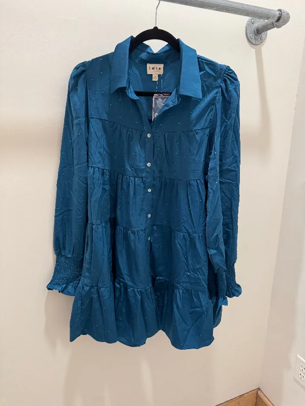 Flash Sale On Stylish Outfits – Hurry Before It's Gone Sparkling Teal Dress