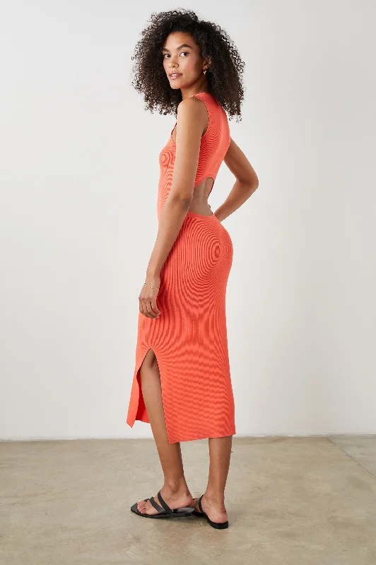 Women's Active Outfit For Fitness SYD DRESS - CORAL